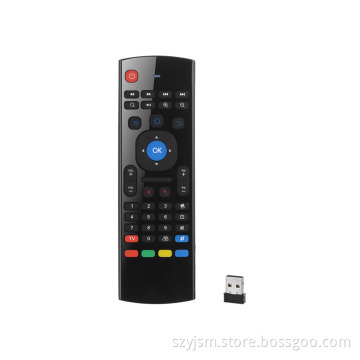 2.4G Remote Control MX3 Air Mouse Wireless Keyboard + Voice for PC, Smart TV, XBMC Android TV Box, Media Player